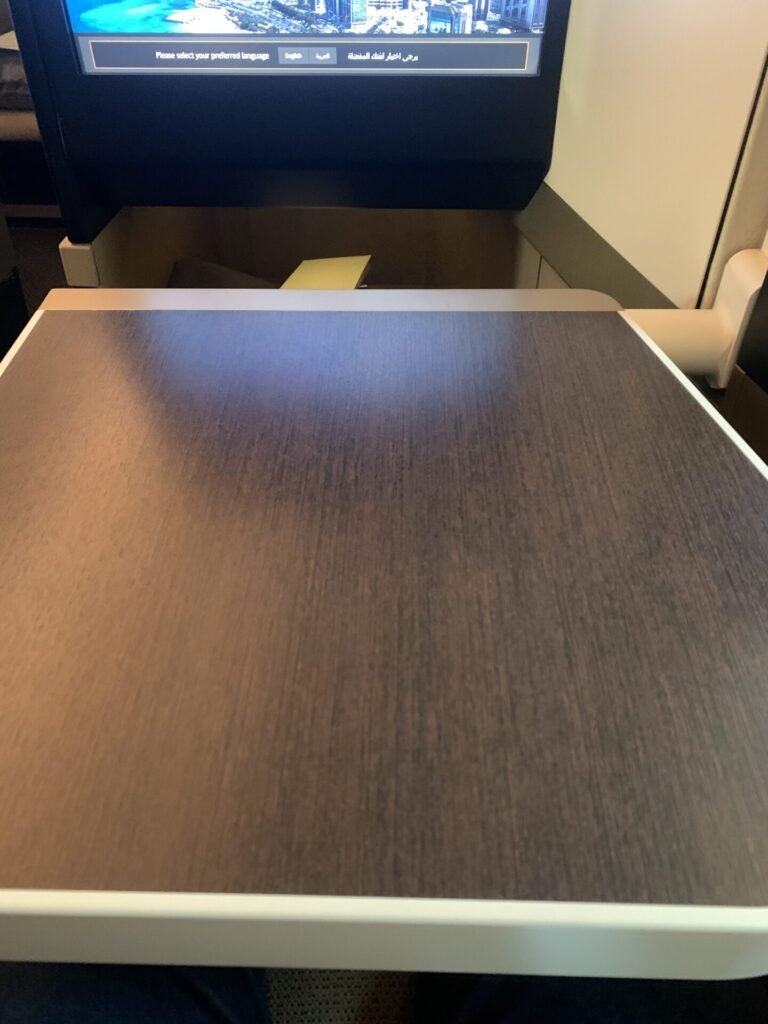 Neil Scrivener reviews Etihad Airline's Business Class seat onboard their Boeing 797-9.