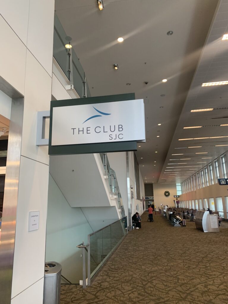 Neil Scrivener reviews The Club at Norman Y. Mineta San Jose International Airport - Gate A15