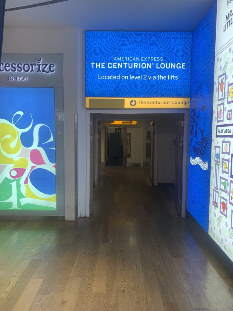 Flying Business review the American Express Centurion Lounge in London Heathrow's Terminal 3.