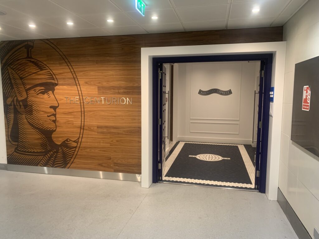 Flying Business review the American Express Centurion Lounge in London Heathrow's Terminal 3.