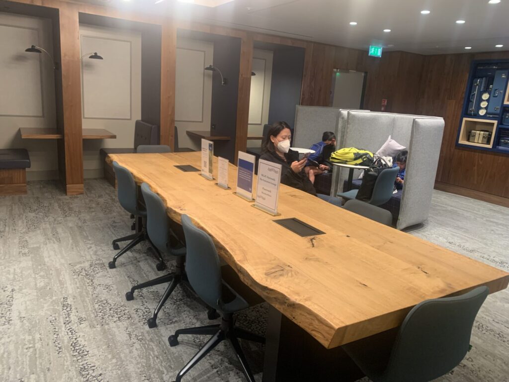 Flying Business review the American Express Centurion Lounge in London Heathrow's Terminal 3.