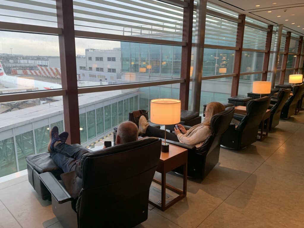 Flying Business reviews the Cathay Pacific First and Business Class Lounges at Heathrow's Terminal 3.