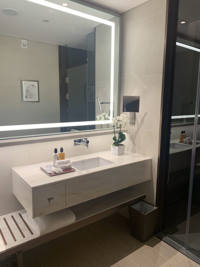 Flying Business reviews the Qatar Airways Lounge in Singapore's Changi Airport at Terminal 1.