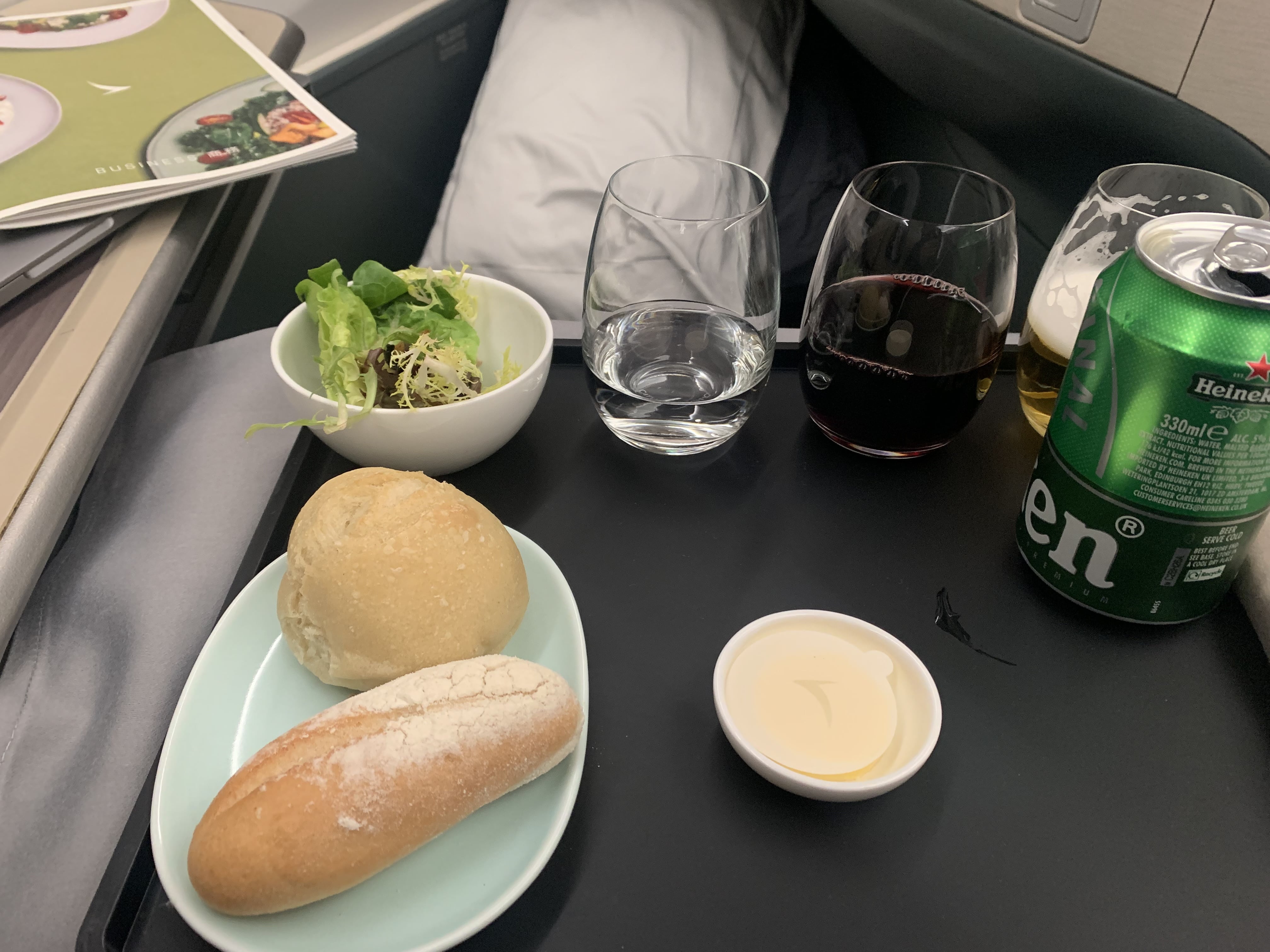 Neil Scrivener reviews Cathay Pacific's CX252 from London Heathrow to Hong Kong on the Airbus A350-900 in Business Class.