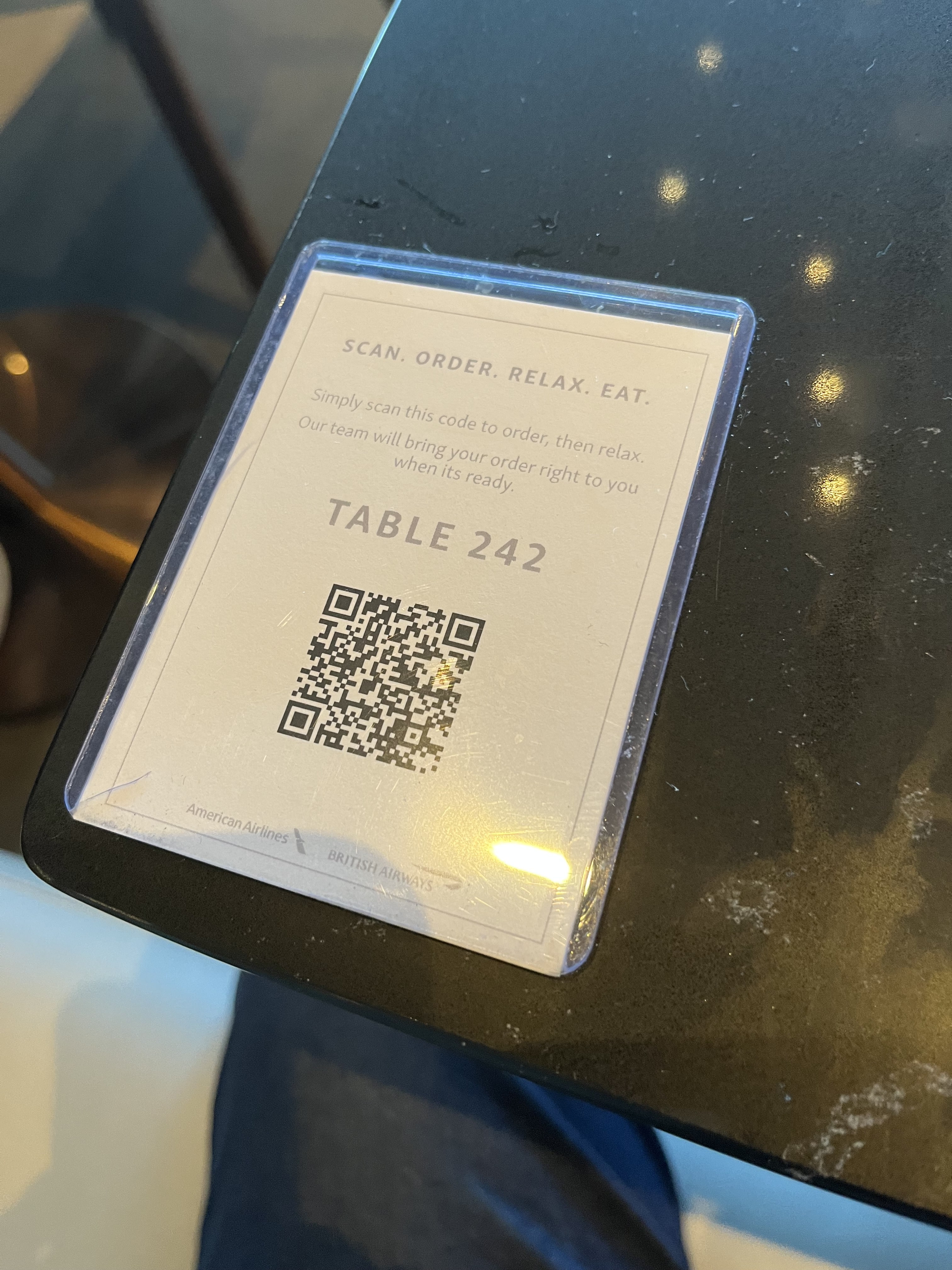 Neil Scrivener reviews the American Airlines/British Airways Soho Lounge in JFK's Terminal 8 - New York John F Kennedy Airport.