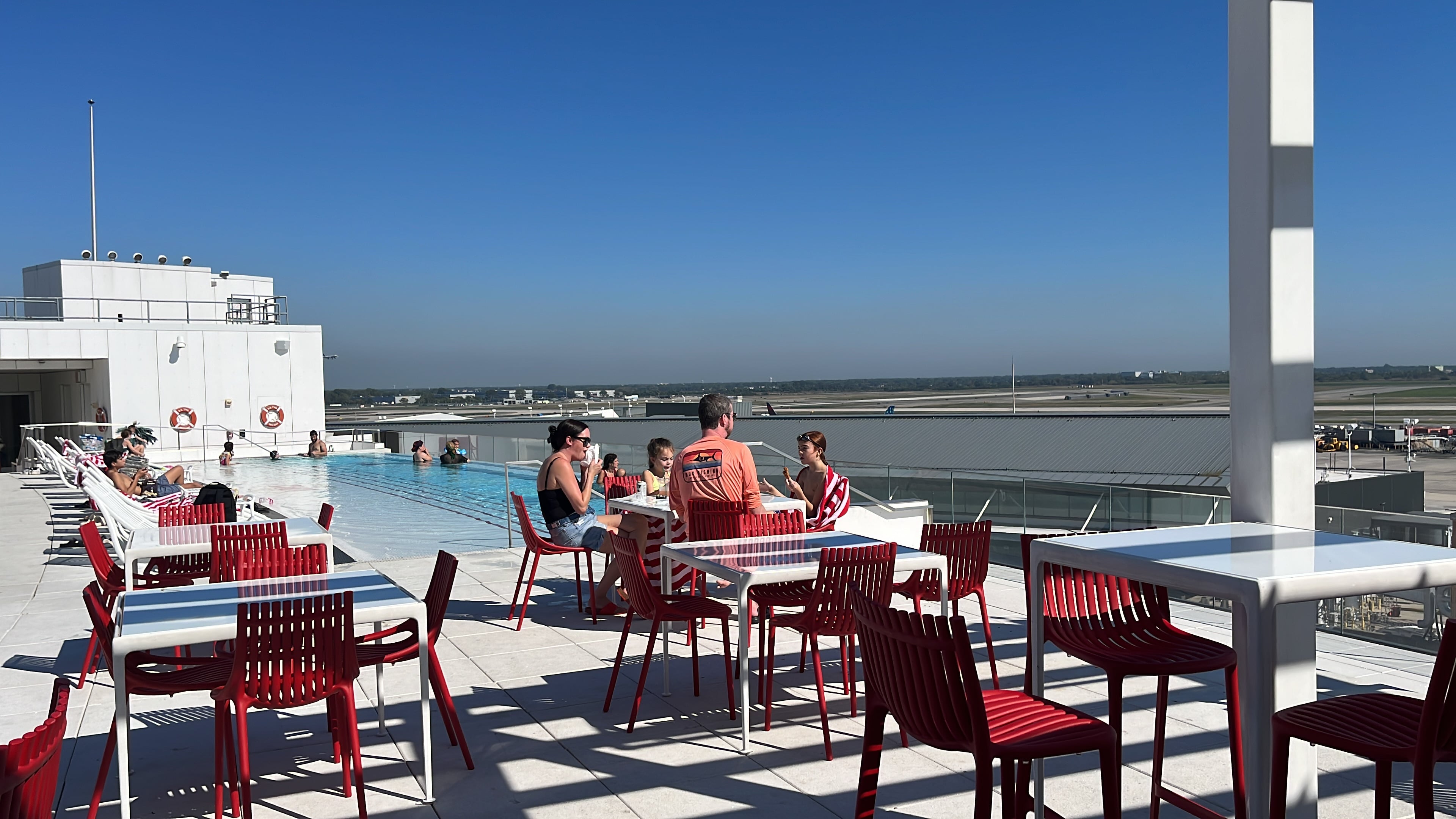 Neil Scrivener reviews the TWA Hotel in JFK's Terminal 5, in New York. John F Kennedy Airport - hotel review.