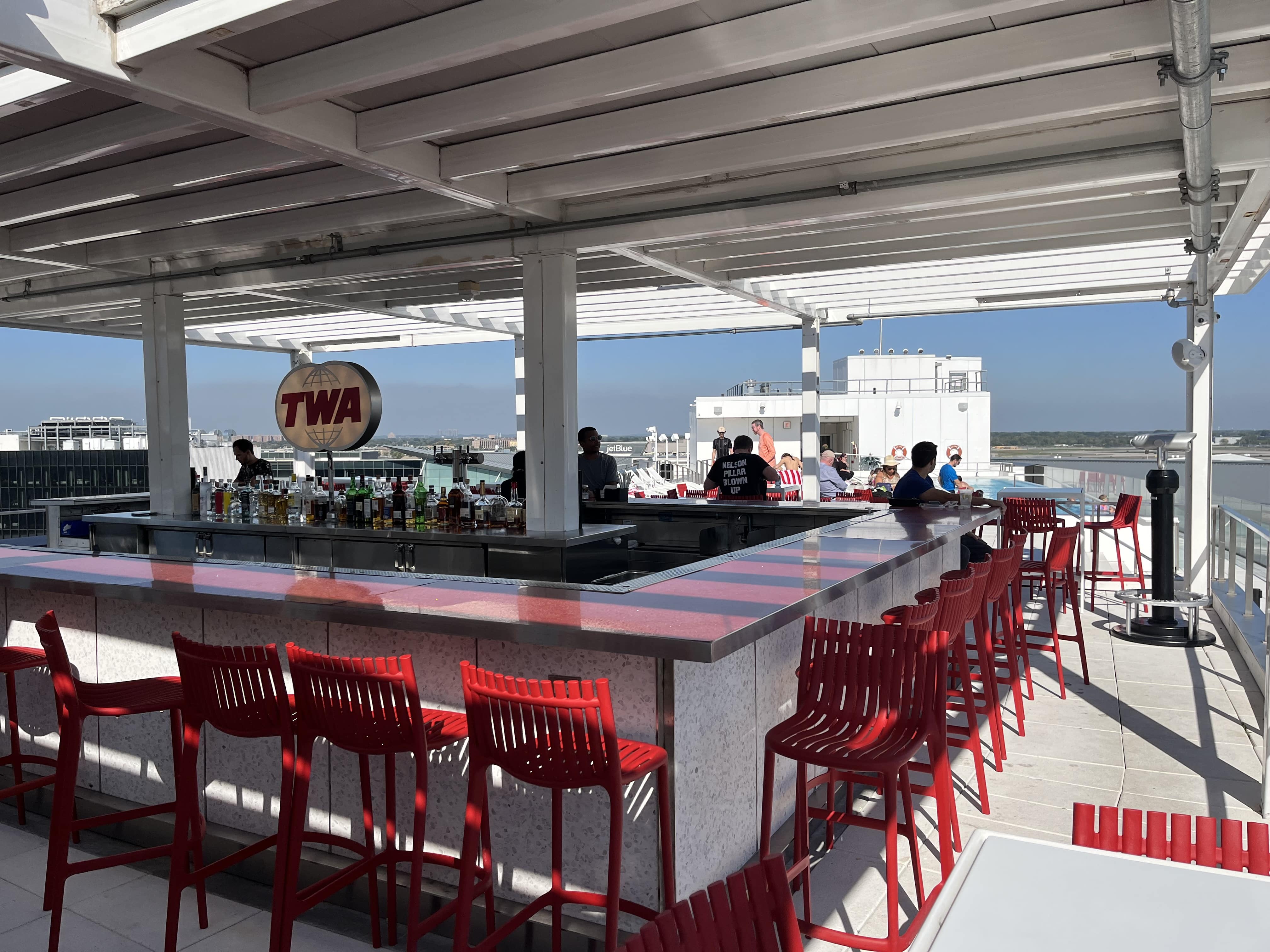 Neil Scrivener reviews the TWA Hotel in JFK's Terminal 5, in New York. John F Kennedy Airport - hotel review.