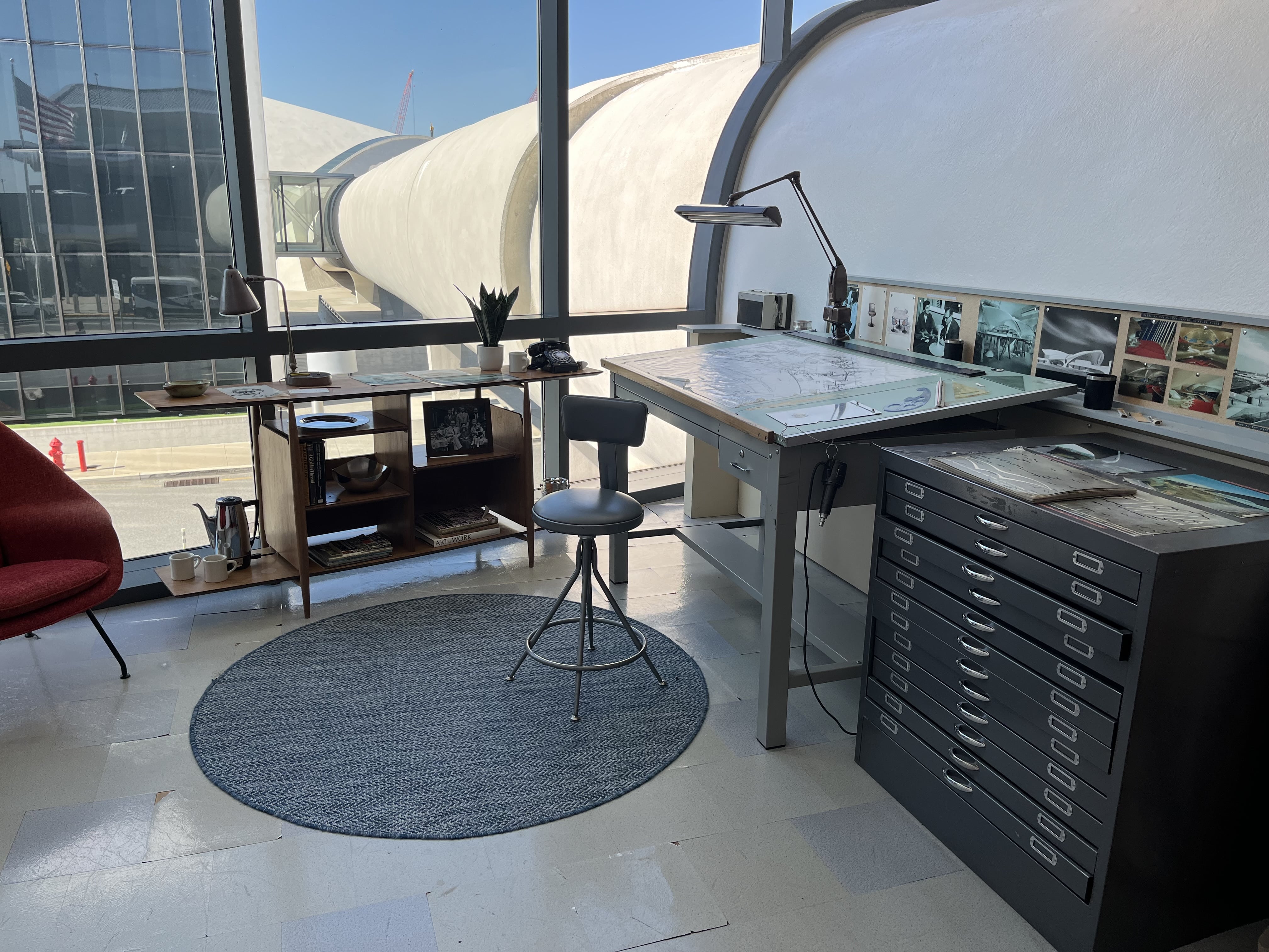 Neil Scrivener reviews the TWA Hotel in JFK's Terminal 5, in New York. John F Kennedy Airport - hotel review.