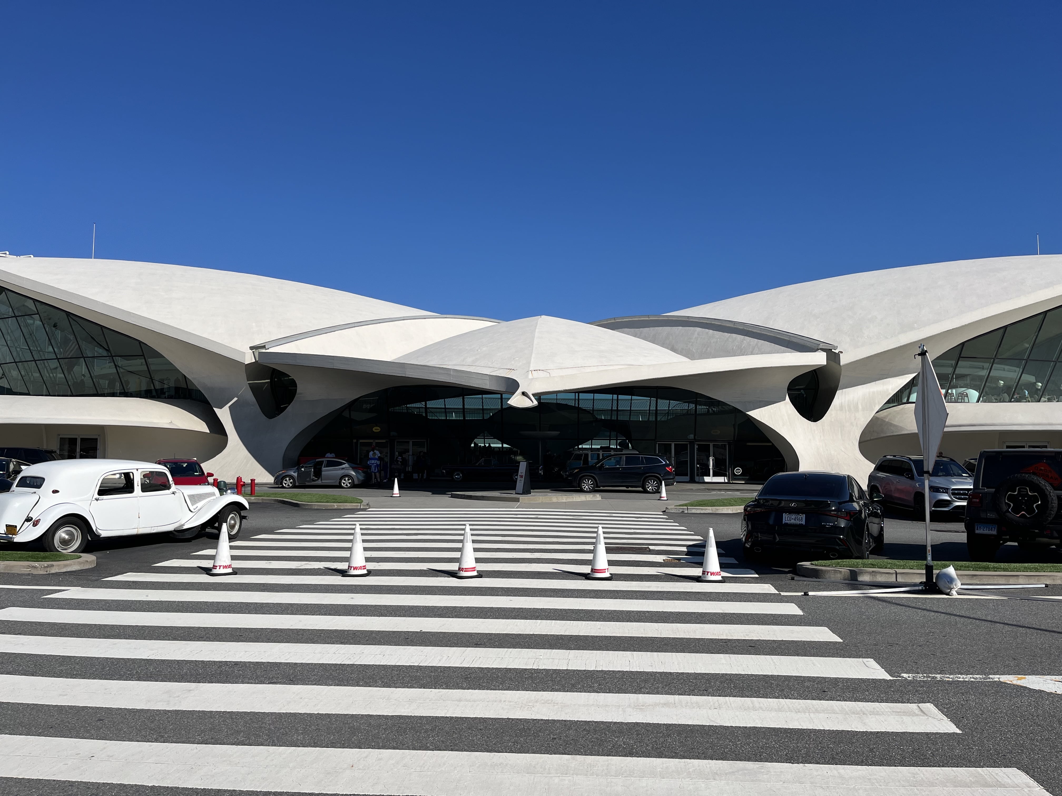 Neil Scrivener reviews the TWA Hotel in JFK's Terminal 5, in New York. John F Kennedy Airport - hotel review.