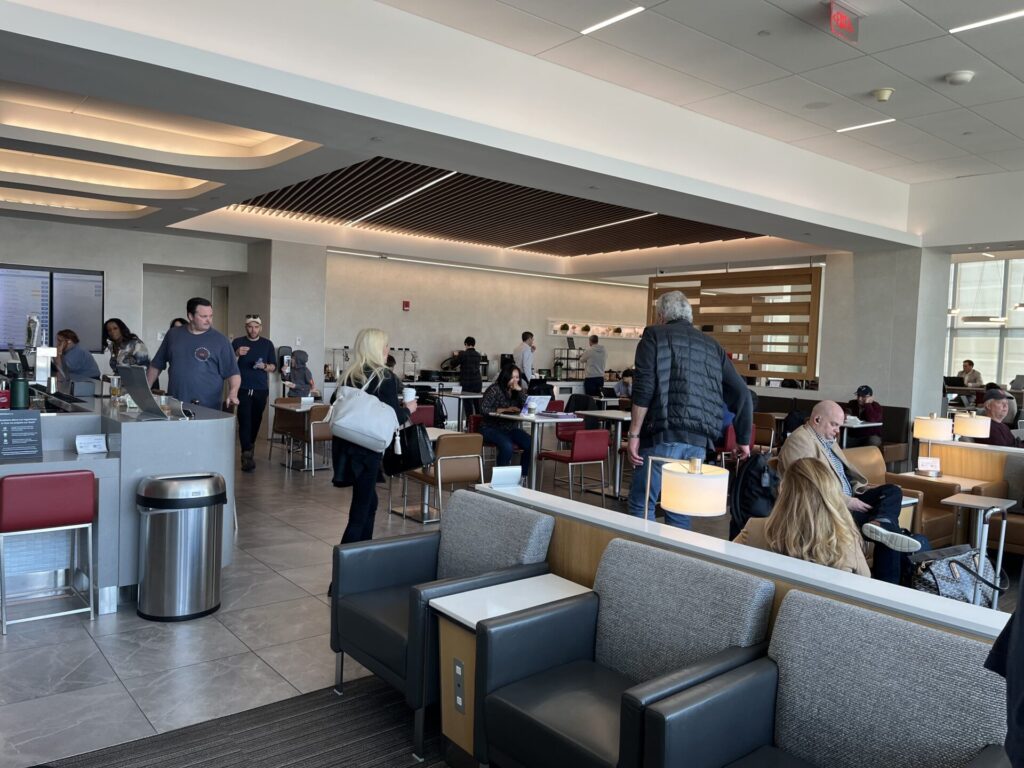 π« Tucked away in BOS Terminal B, the Admirals Club offers solid comfort, snacks, and runway views βοΈ. Not the flashiest, but a welcome break before your next hop. Worth it with a day pass or Oneworld status? You decide. π