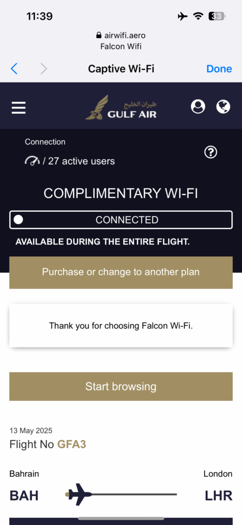 Gulf Air’s 787-9 Falcon Gold cabin from Bahrain to London offers solid hard product - private Apex Suites, good IFE, and decent sleep quality. But service was a letdown: slow, disengaged, and nowhere near 5-star. A comfy seat doesn’t make up for cold crew. ✈️ Thinking of flying Gulf Air? Read this first. 👀👉